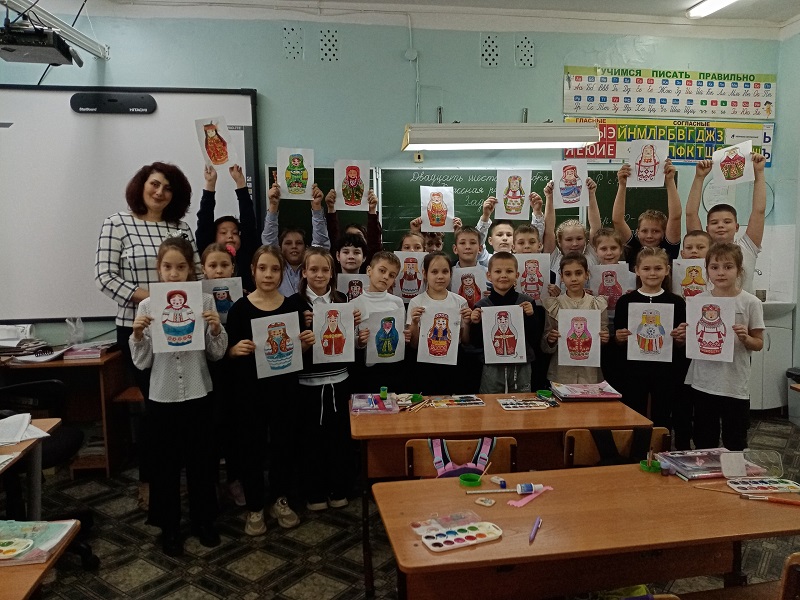 Мастер - класс для ребят из объединения &amp;quot;Орлята России&amp;quot;.