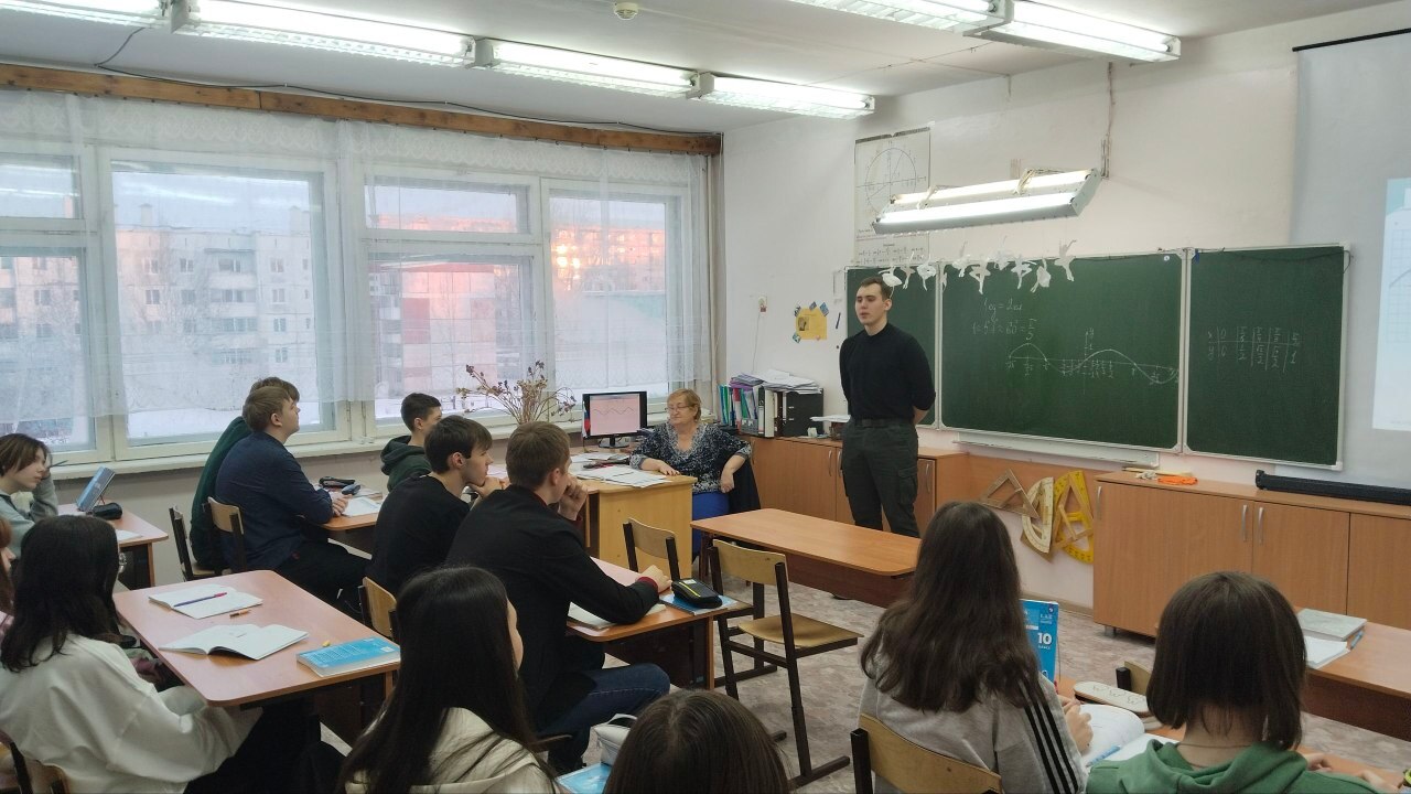 Встреча со студентом 1 курса ТПУ.