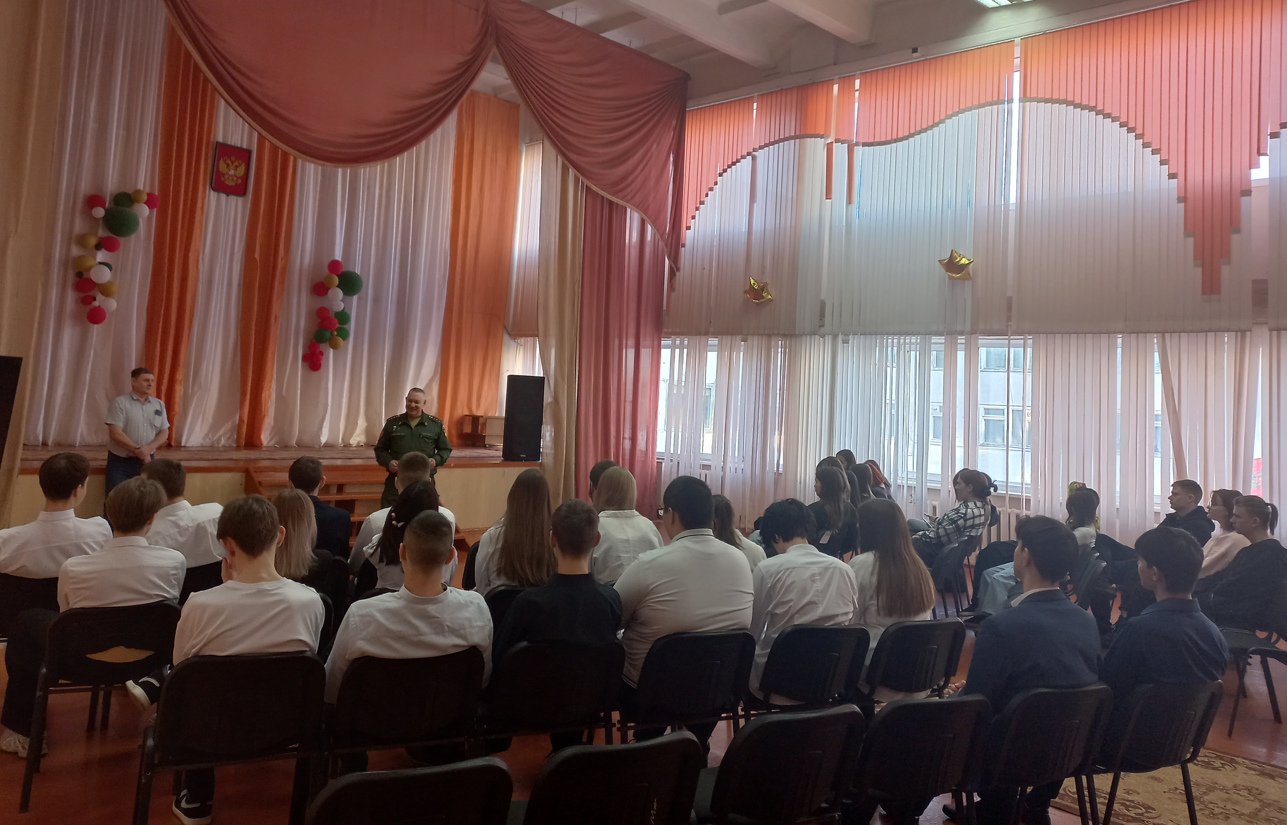 Встречи с представителями военкомата города Шарыпово.